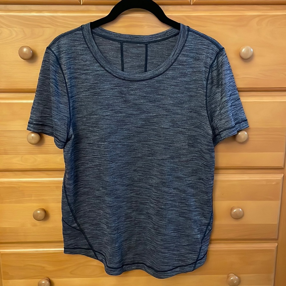 Lululemon Long Distance Short Sleeve Navy